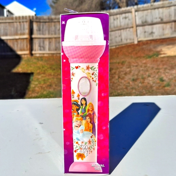 Disney Princess 👸 Light Up Microphone Photo #4 Shows The Actual Size - Picture 3 of 5